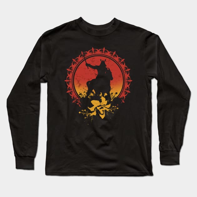 Ronin (Rogue Samurai) Long Sleeve T-Shirt by Artizan